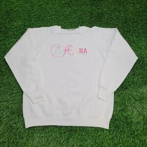 Vintage 90s Aloha Hawaii Sweatshirt Womens Large 22x25 USA